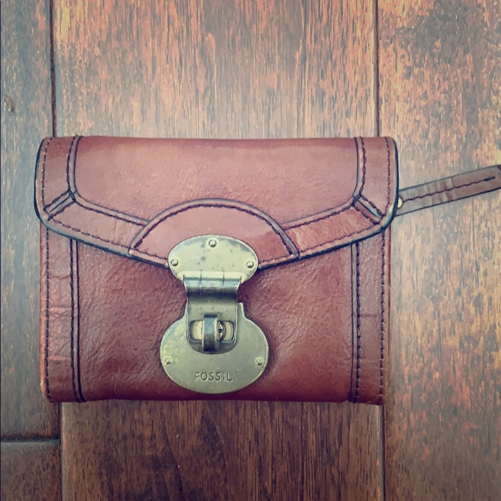 FOSSIL leather wallet